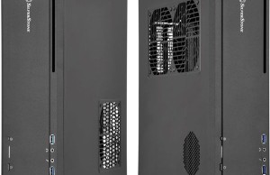 The case SilverStone Fortress FTZ01 different capacity and small size