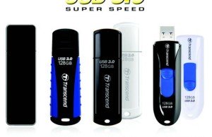 Transcend has released Flash Drives USB 3.0 capacity of 128 and 256 GB